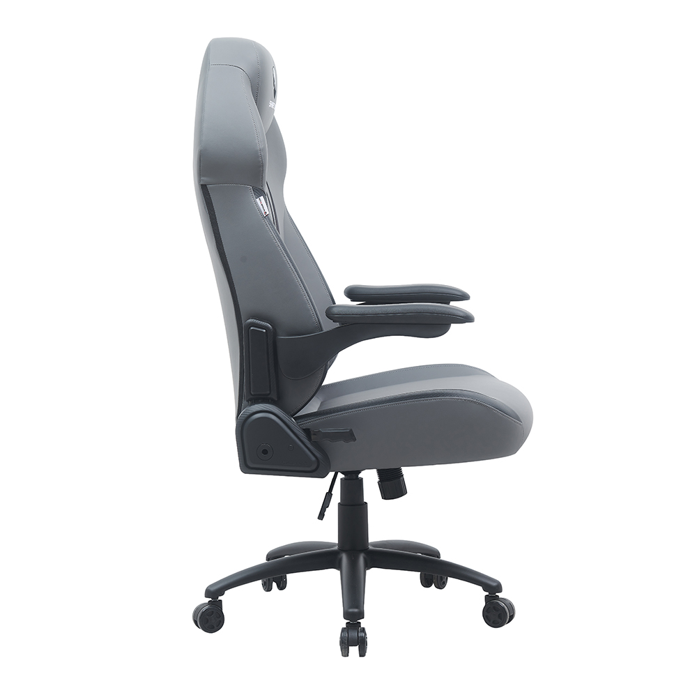 XL-3395 Sitzhöhenverstellbarer, drehbarer Gaming-Stuhl aus Leder