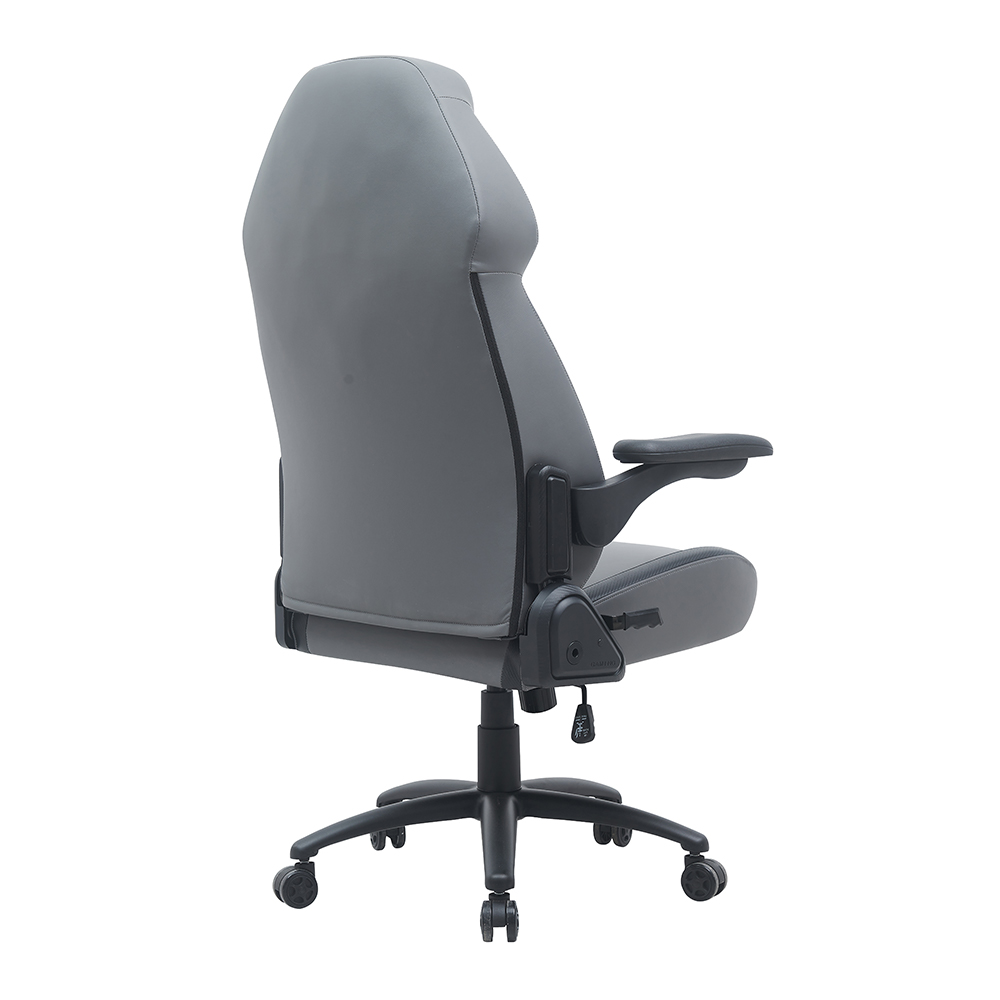 XL-3395 Sitzhöhenverstellbarer, drehbarer Gaming-Stuhl aus Leder