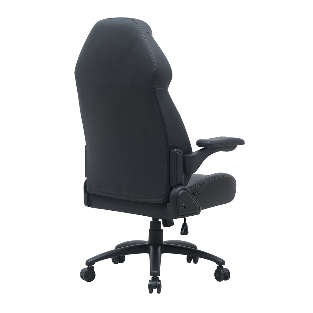 XL-3395 Sitzhöhenverstellbarer, drehbarer Gaming-Stuhl aus Leder