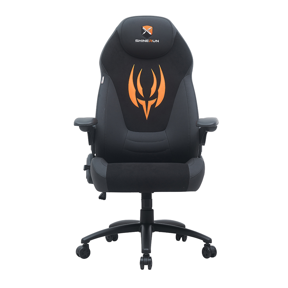 XL-3395 Sitzhöhenverstellbarer, drehbarer Gaming-Stuhl aus Leder