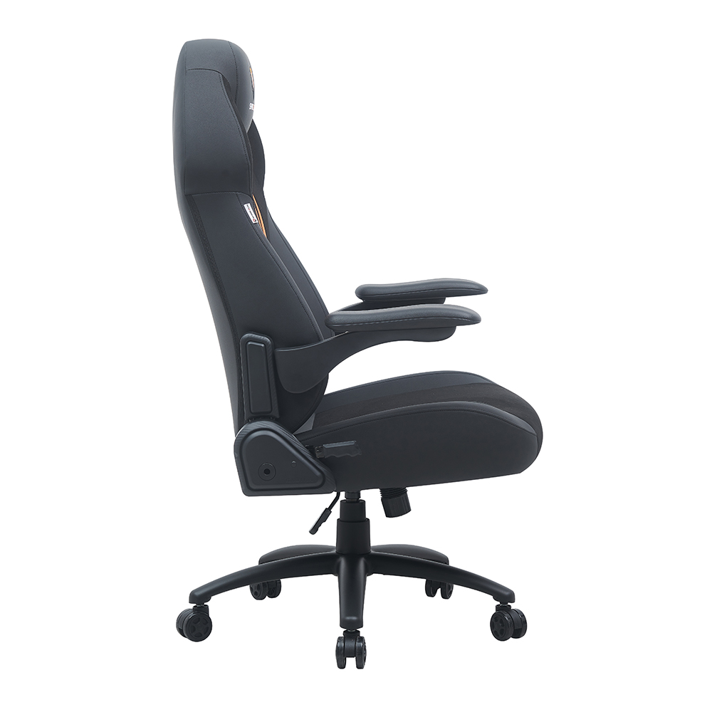 XL-3395 Sitzhöhenverstellbarer, drehbarer Gaming-Stuhl aus Leder