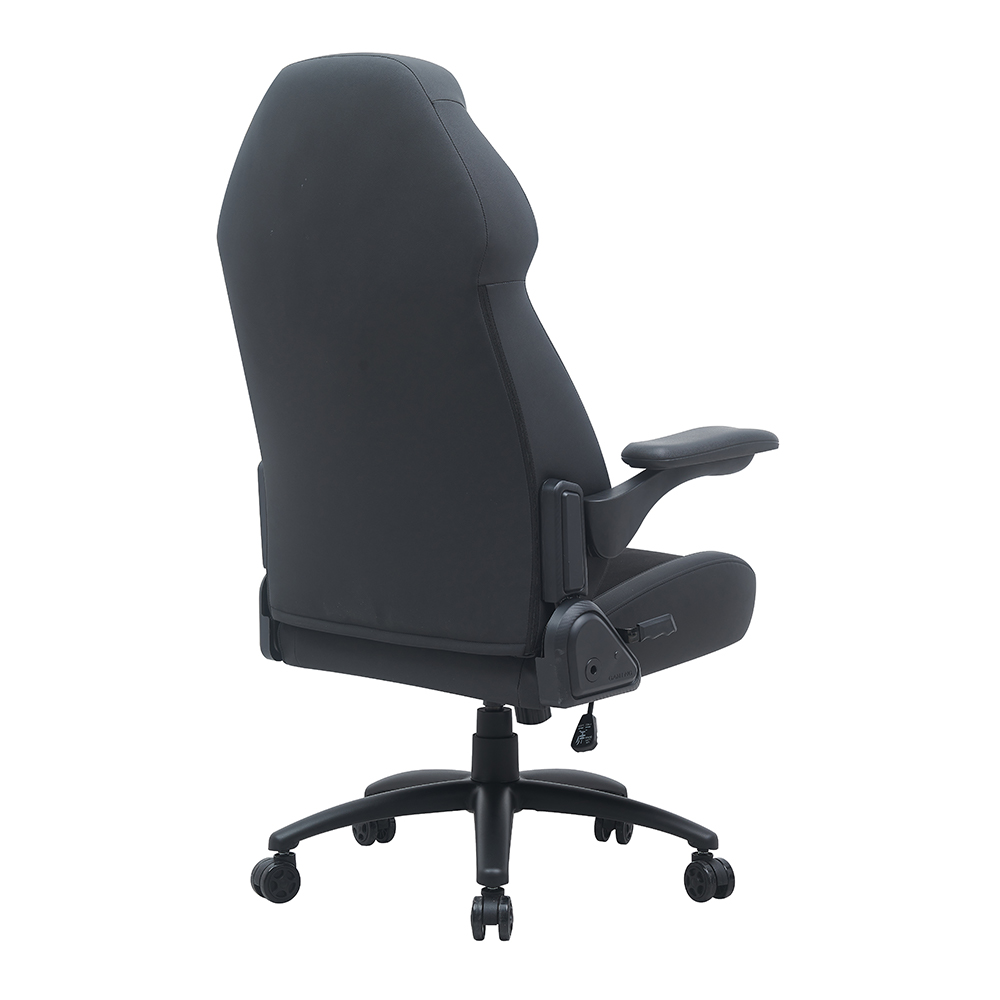 XL-3395 Sitzhöhenverstellbarer, drehbarer Gaming-Stuhl aus Leder