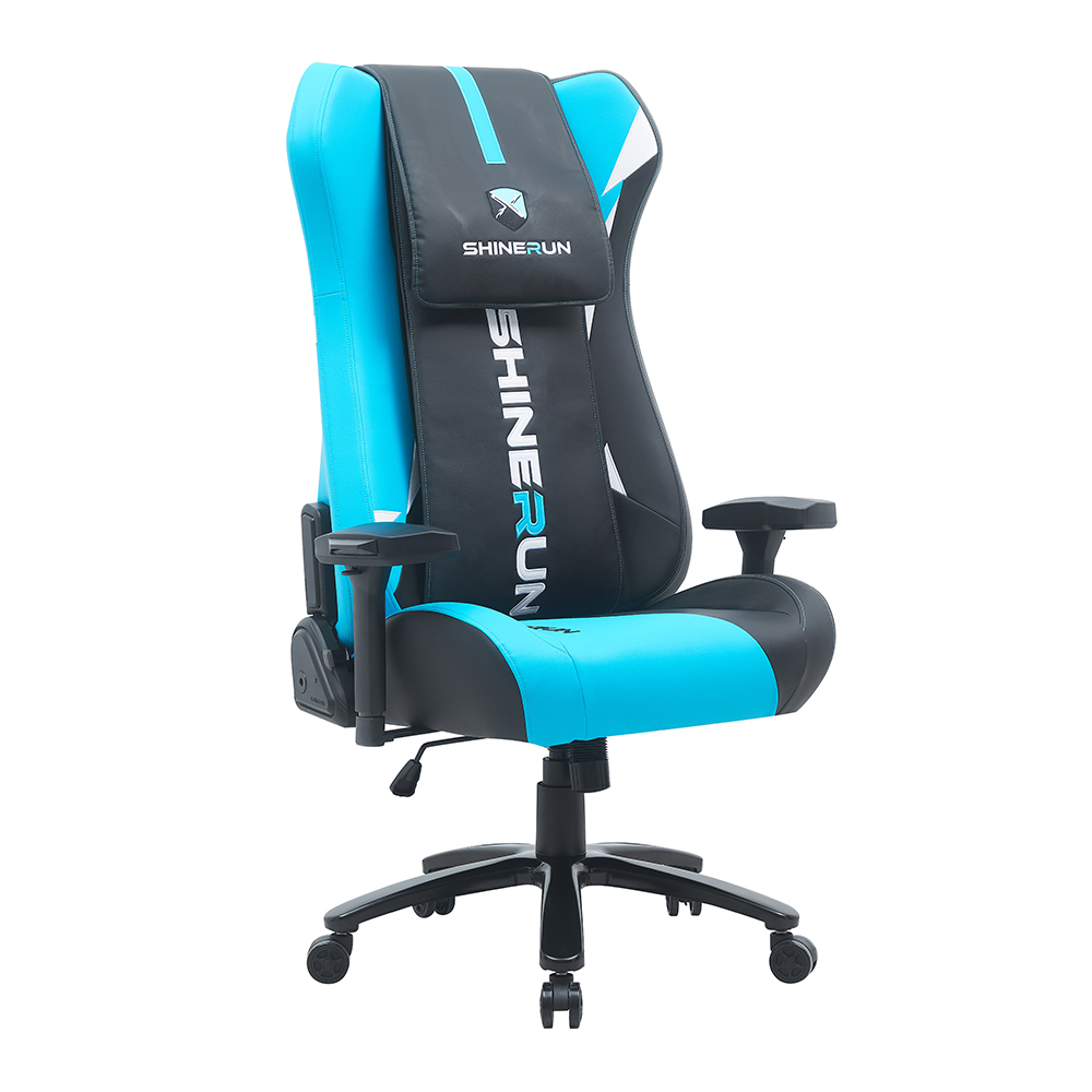 XL-6665-8 Massage-Gaming-Stuhl mit versteckter Fernbedienung