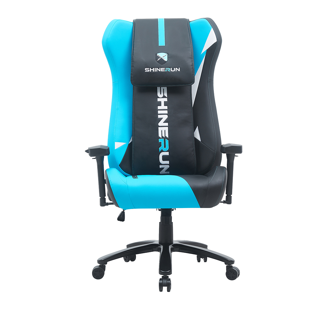 XL-6665-8 Massage-Gaming-Stuhl mit versteckter Fernbedienung