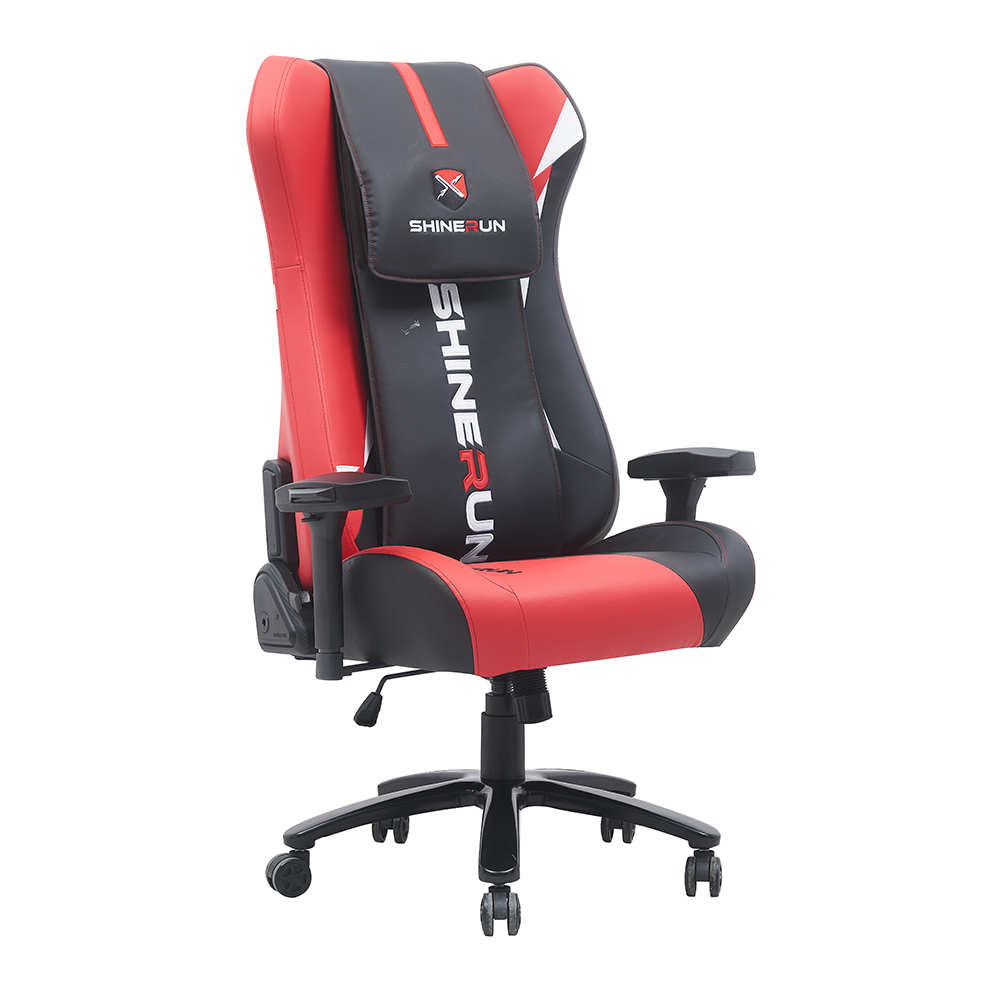 XL-6665-8 Massage-Gaming-Stuhl mit versteckter Fernbedienung