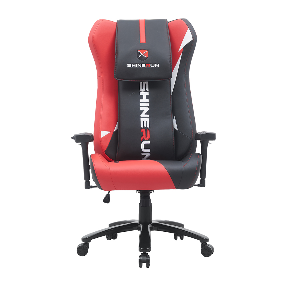 XL-6665-8 Massage-Gaming-Stuhl mit versteckter Fernbedienung