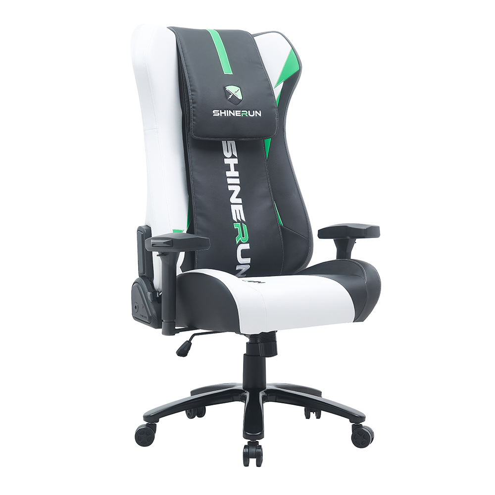 XL-6665-8 Massage-Gaming-Stuhl mit versteckter Fernbedienung