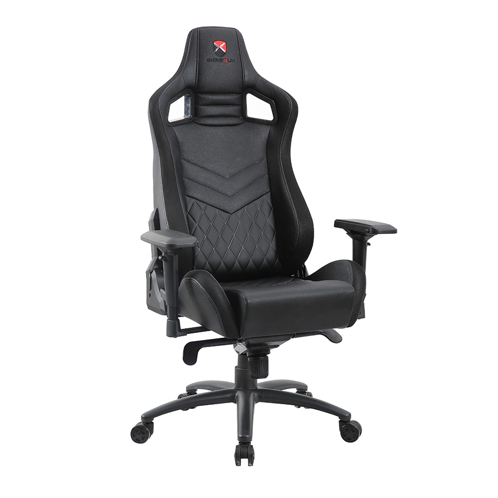 XL-2282-4 Shinerun RGB Executive-Gamer-Bürostuhl PU-Racing-Gaming-Stuhl