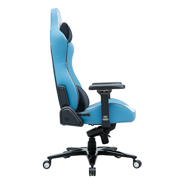 XL-6682 Farbenfroher Gaming-Stuhl mit hoher Rückenlehne