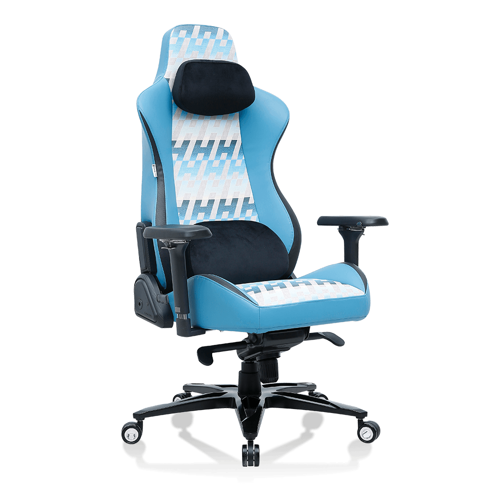 XL-6682 Farbenfroher Gaming-Stuhl mit hoher Rückenlehne